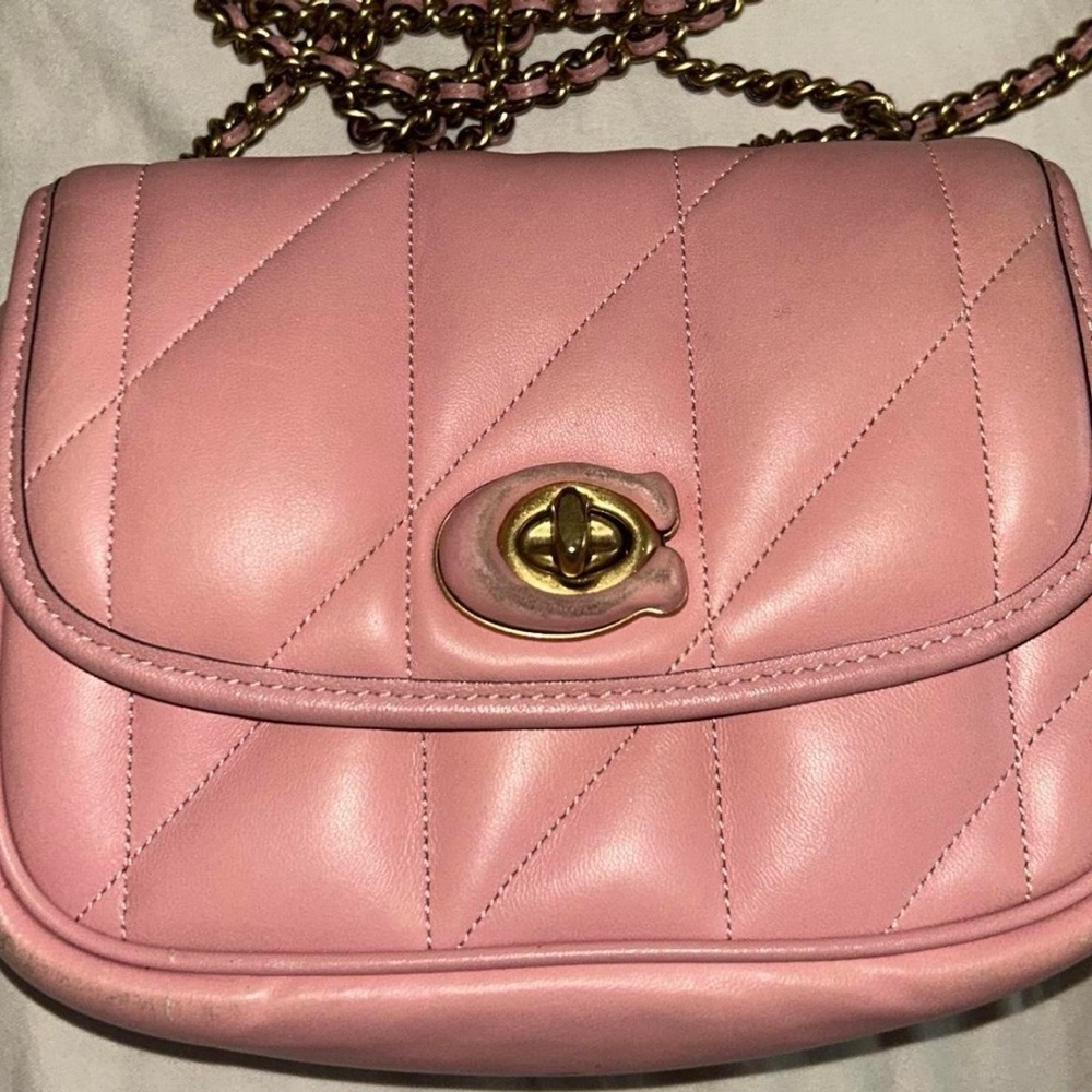 Pink Coach Purse